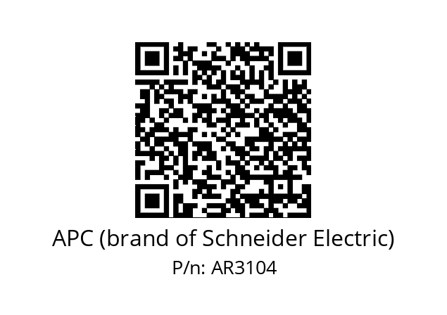   APC (brand of Schneider Electric) AR3104