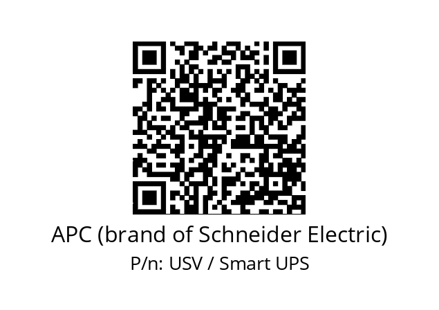   APC (brand of Schneider Electric) USV / Smart UPS