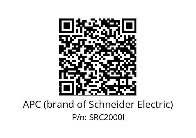   APC (brand of Schneider Electric) SRC2000I