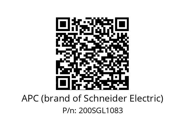   APC (brand of Schneider Electric) 200SGL1083