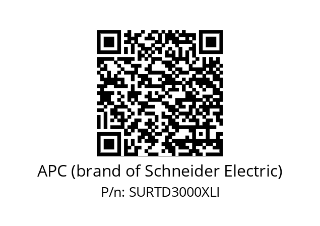   APC (brand of Schneider Electric) SURTD3000XLI