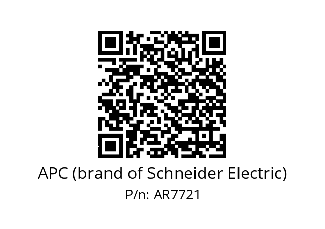   APC (brand of Schneider Electric) AR7721