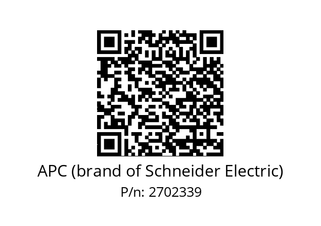   APC (brand of Schneider Electric) 2702339