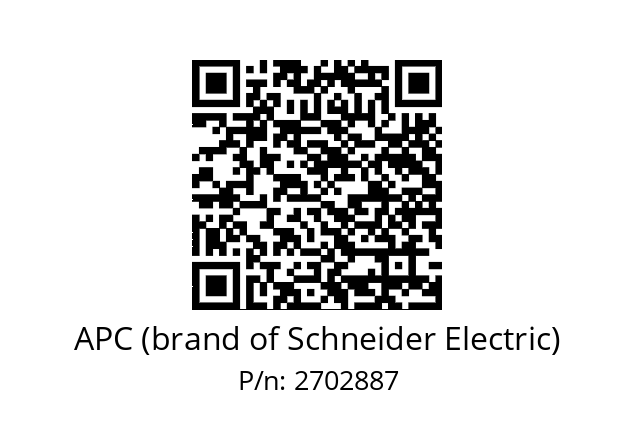   APC (brand of Schneider Electric) 2702887