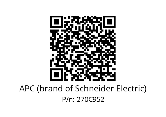   APC (brand of Schneider Electric) 270C952