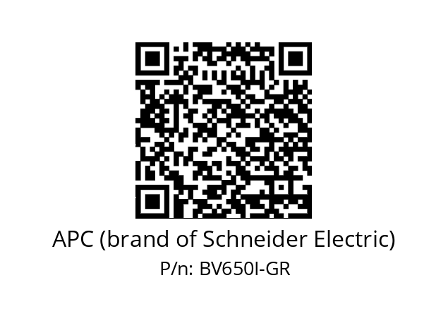   APC (brand of Schneider Electric) BV650I-GR