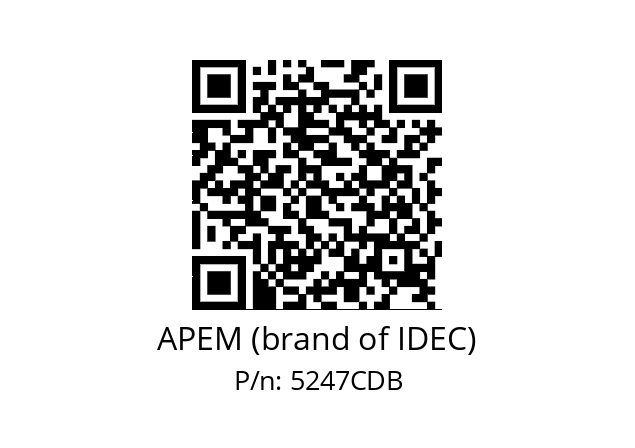   APEM (brand of IDEC) 5247CDB