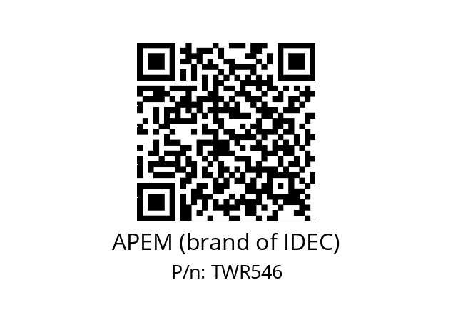   APEM (brand of IDEC) TWR546