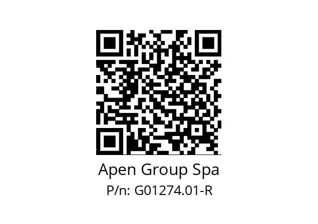   Apen Group Spa G01274.01-R