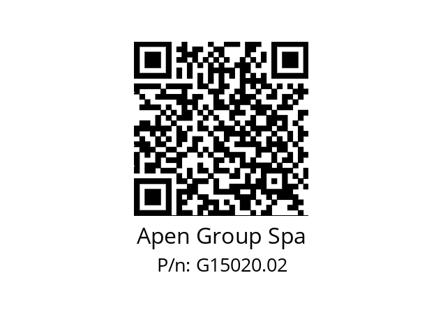   Apen Group Spa G15020.02