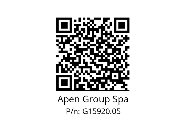   Apen Group Spa G15920.05