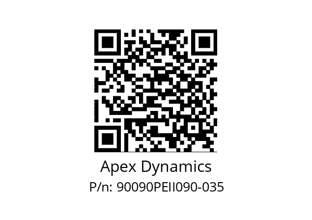   Apex Dynamics 90090PEII090-035