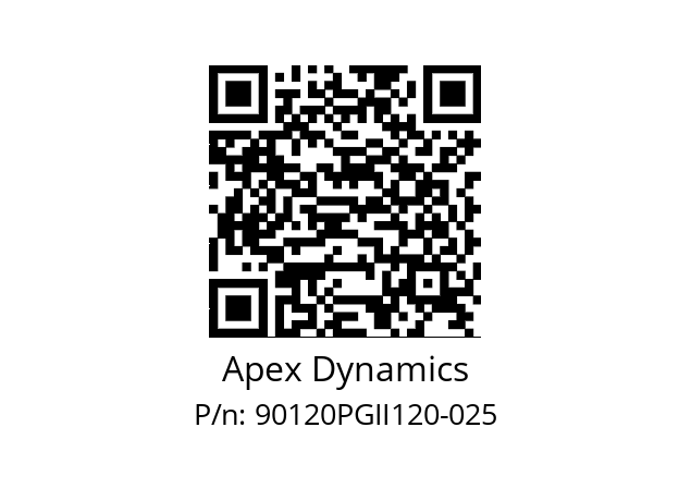   Apex Dynamics 90120PGII120-025