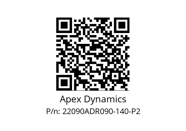   Apex Dynamics 22090ADR090-140-P2