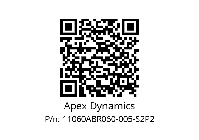   Apex Dynamics 11060ABR060-005-S2P2