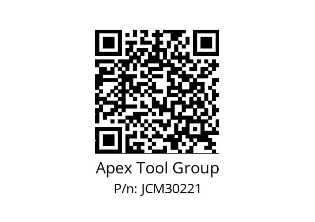   Apex Tool Group JCM30221