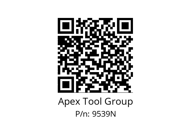   Apex Tool Group 9539N