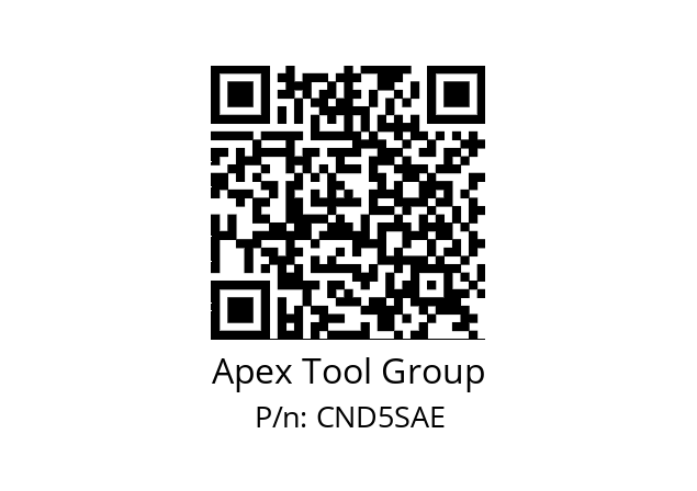   Apex Tool Group CND5SAE