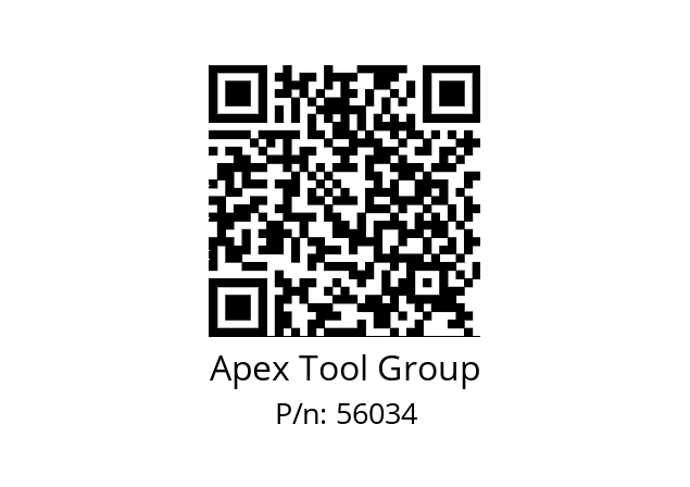   Apex Tool Group 56034