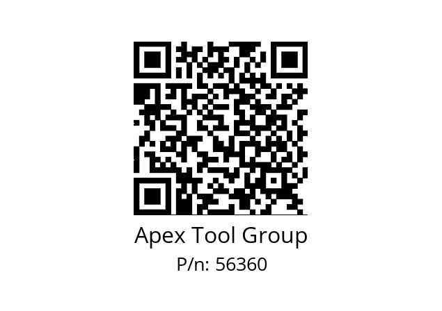   Apex Tool Group 56360