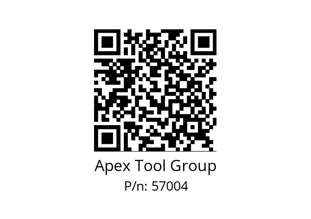   Apex Tool Group 57004