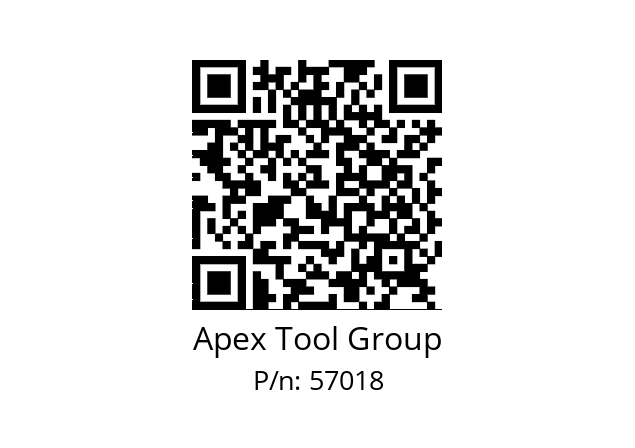   Apex Tool Group 57018