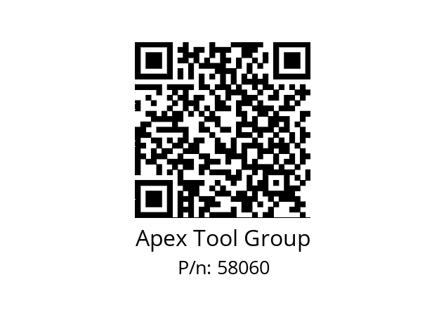   Apex Tool Group 58060