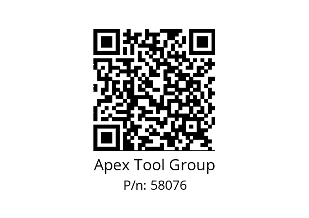   Apex Tool Group 58076