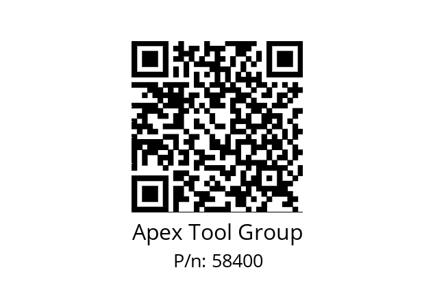   Apex Tool Group 58400