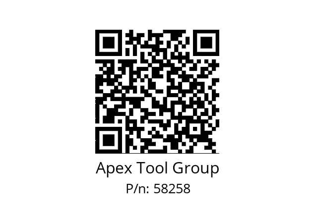   Apex Tool Group 58258