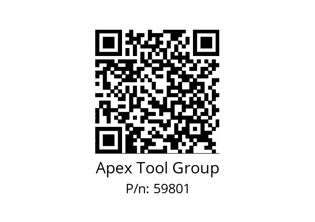   Apex Tool Group 59801