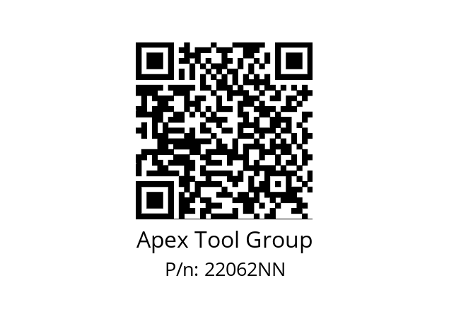   Apex Tool Group 22062NN