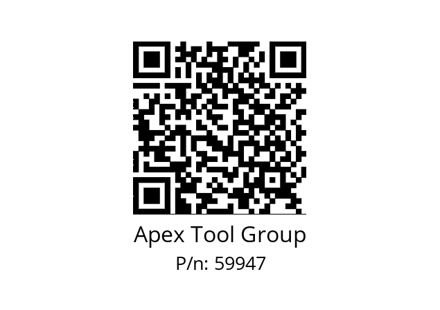   Apex Tool Group 59947