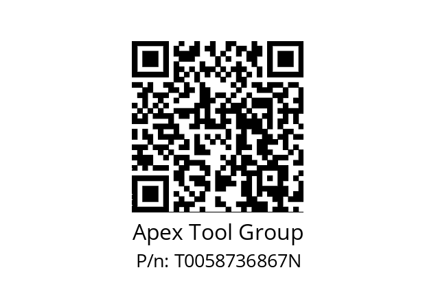   Apex Tool Group T0058736867N