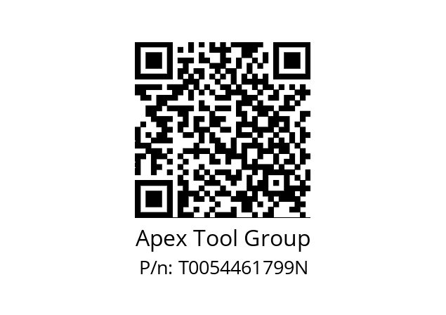   Apex Tool Group T0054461799N