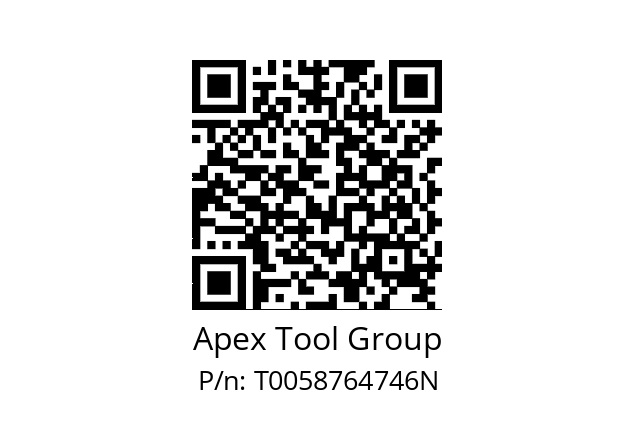   Apex Tool Group T0058764746N