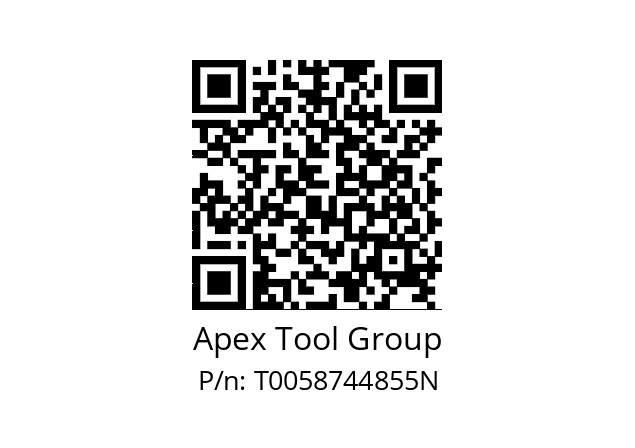   Apex Tool Group T0058744855N