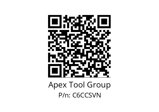   Apex Tool Group C6CCSVN