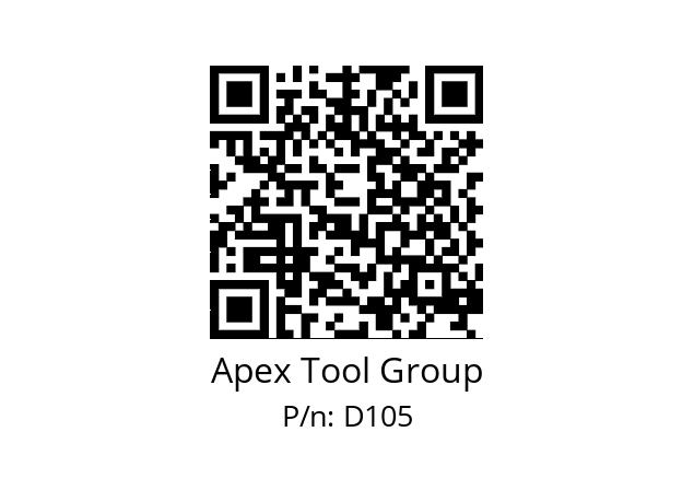   Apex Tool Group D105