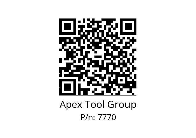   Apex Tool Group 7770