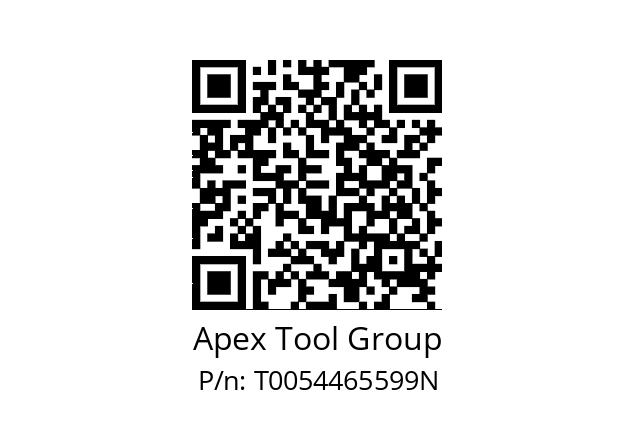   Apex Tool Group T0054465599N