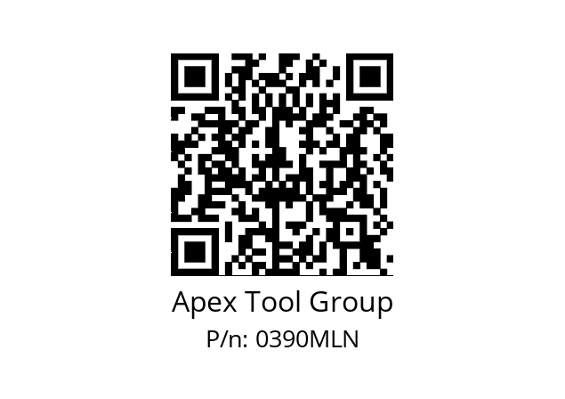   Apex Tool Group 0390MLN