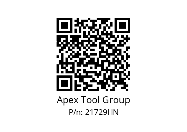   Apex Tool Group 21729HN