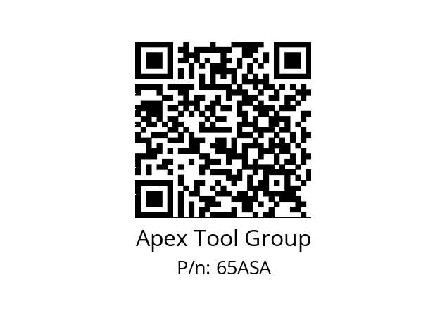   Apex Tool Group 65ASA