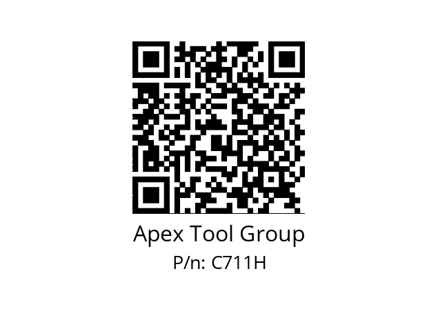   Apex Tool Group C711H