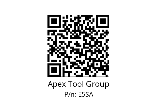   Apex Tool Group E5SA