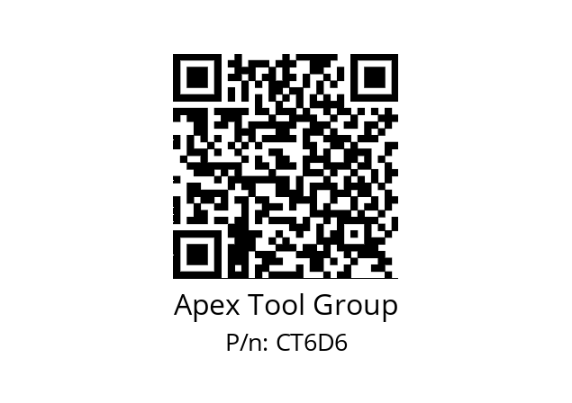   Apex Tool Group CT6D6