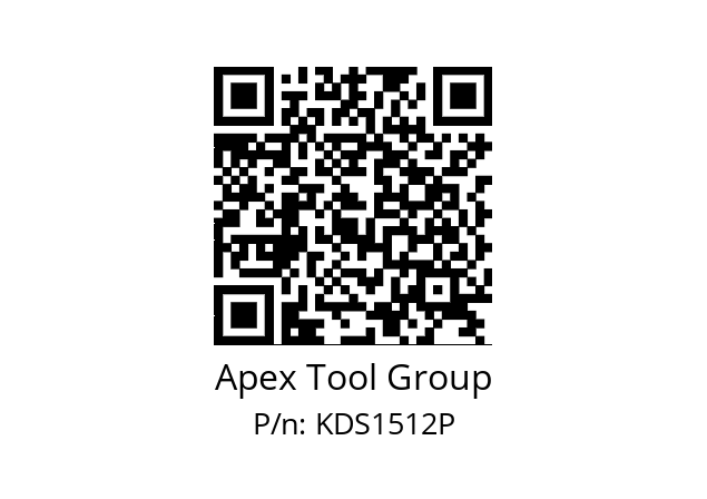   Apex Tool Group KDS1512P