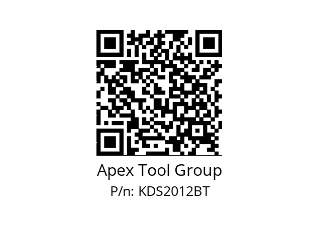   Apex Tool Group KDS2012BT