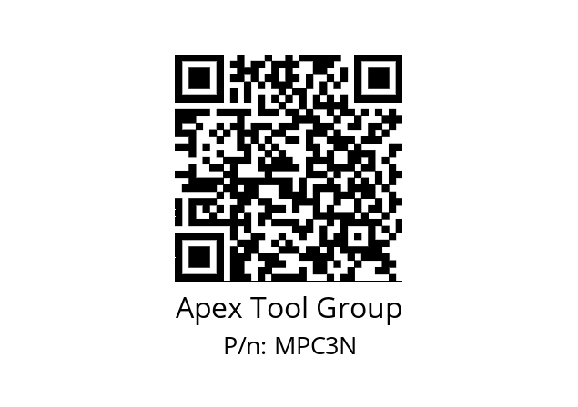   Apex Tool Group MPC3N